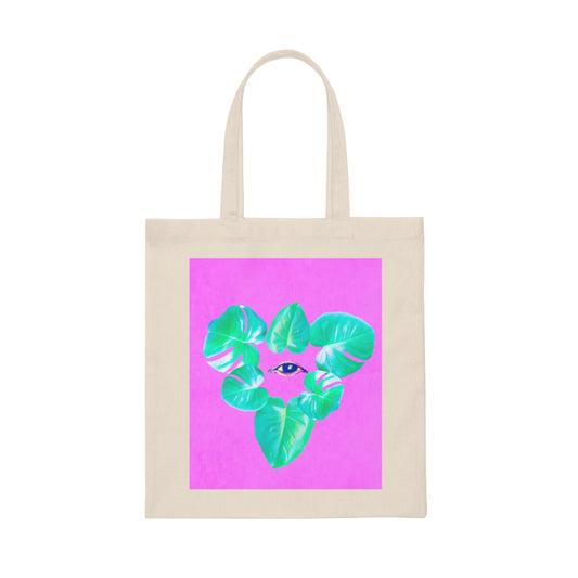 All Seeing Eye Canvas Tote Bag