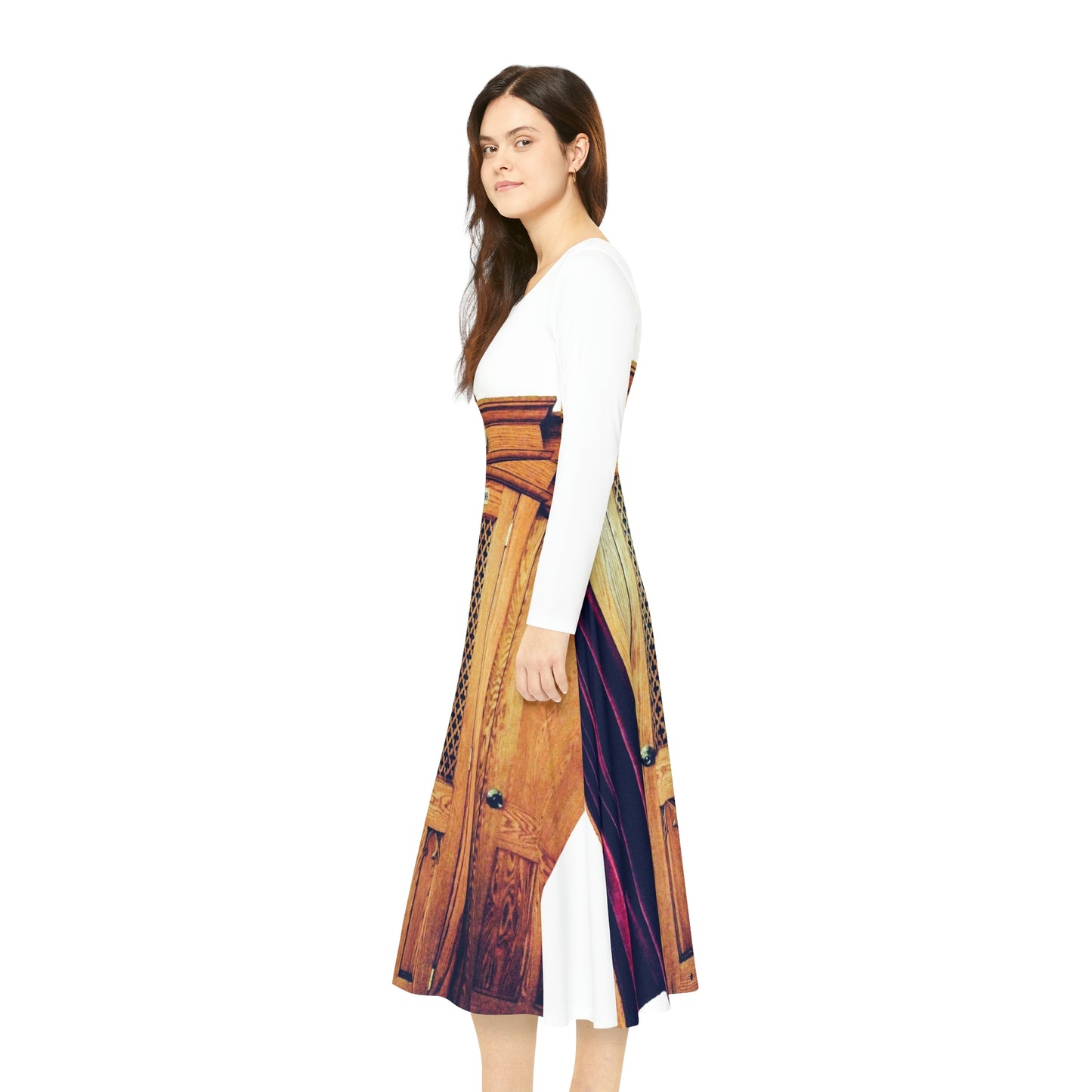 Constant Confessional Long-sleeved Dress