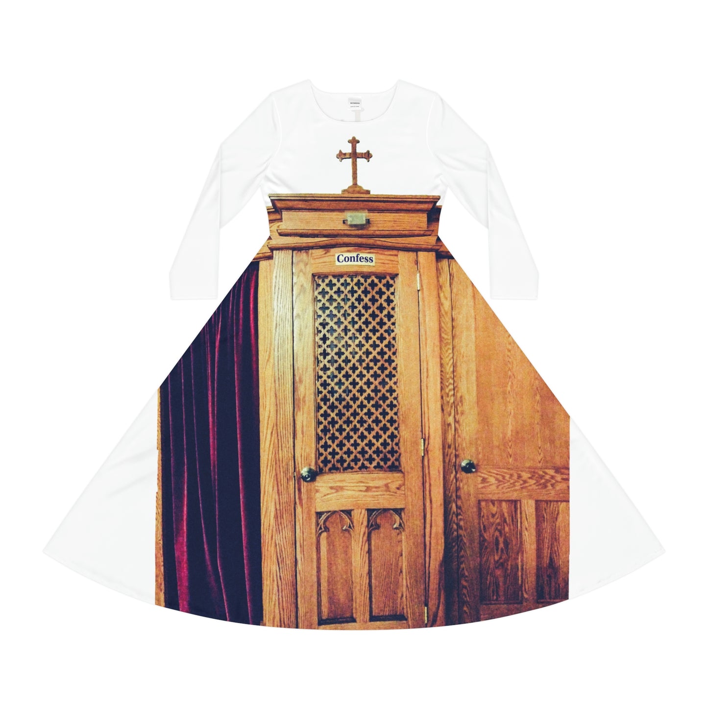 Constant Confessional Long-sleeved Dress