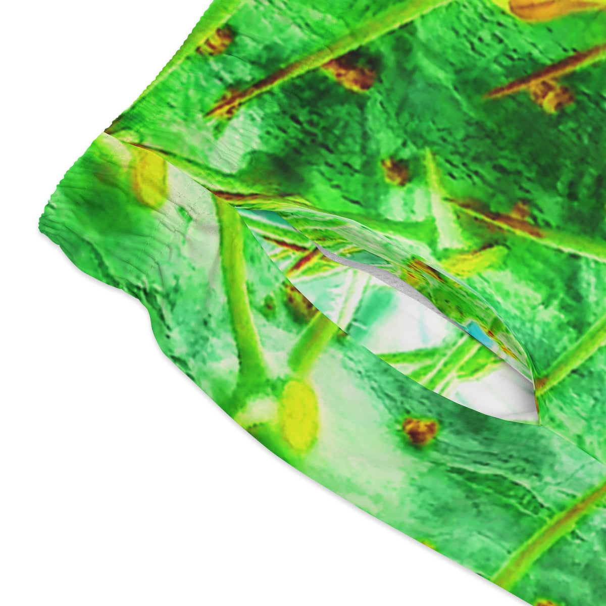 Prickly Objectification Barrier Swim Trunks