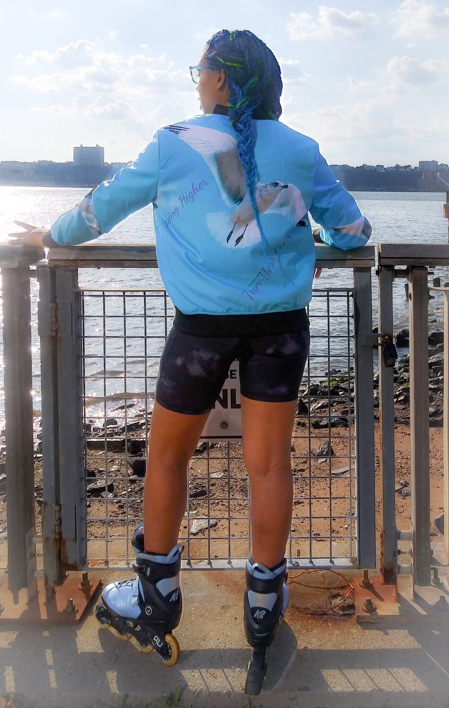 Flying Higher than Your Petty Bomber Jacket "Women's sizes"