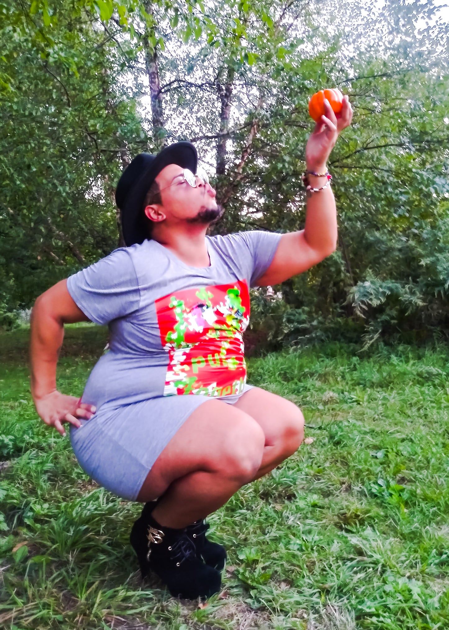 "Put Together" Jigsaw Puzzle Organic Cotton T-shirt Dress