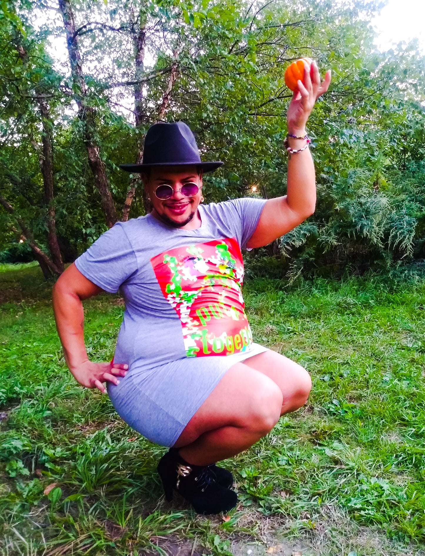 "Put Together" Jigsaw Puzzle Organic Cotton T-shirt Dress