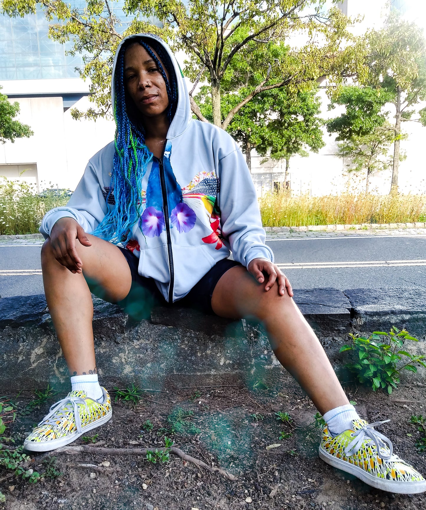 Pigeon Phoenix Zip Hoodie (All genders)