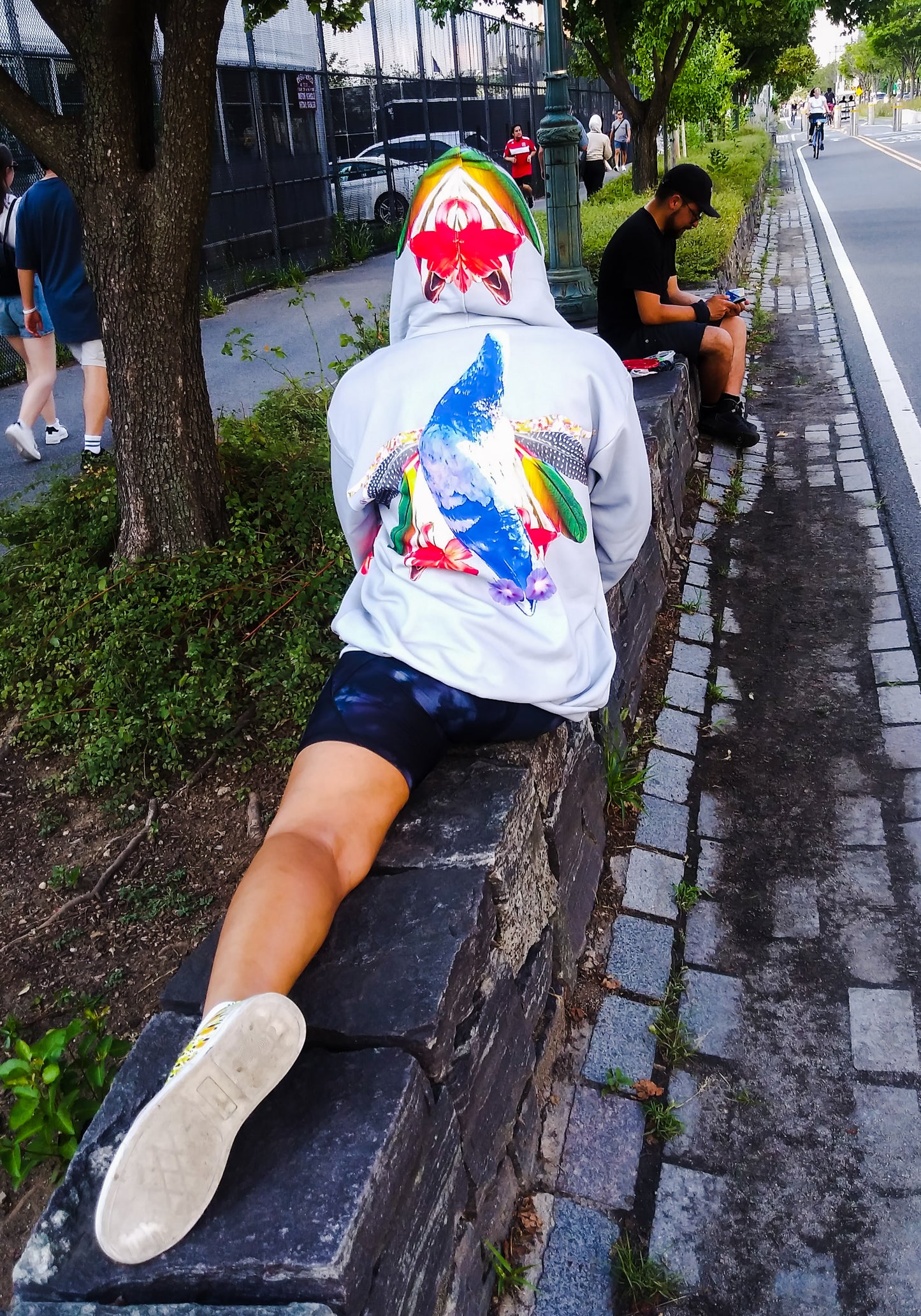 Pigeon Phoenix Zip Hoodie (All genders)