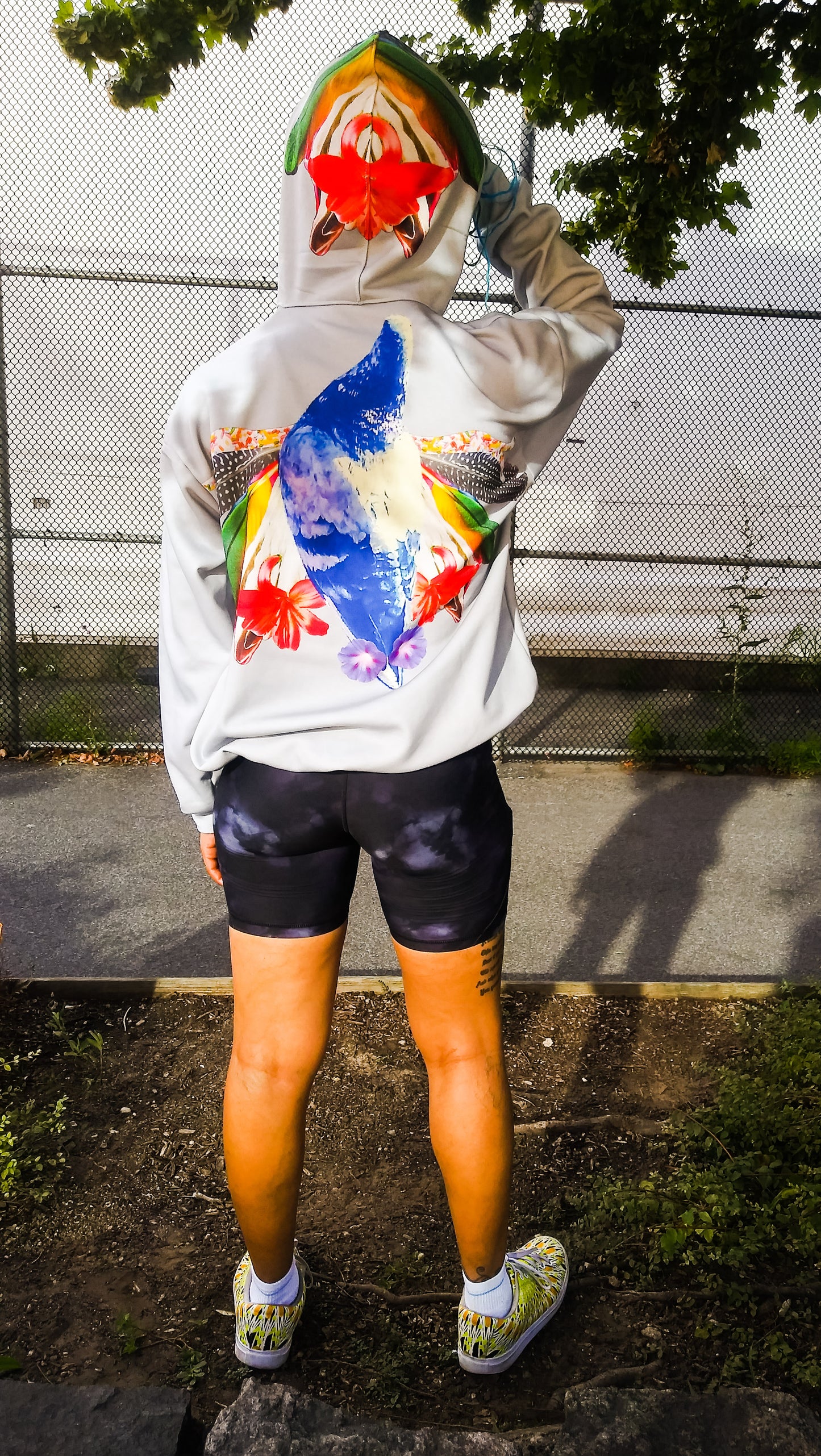 Pigeon Phoenix Zip Hoodie (All genders)