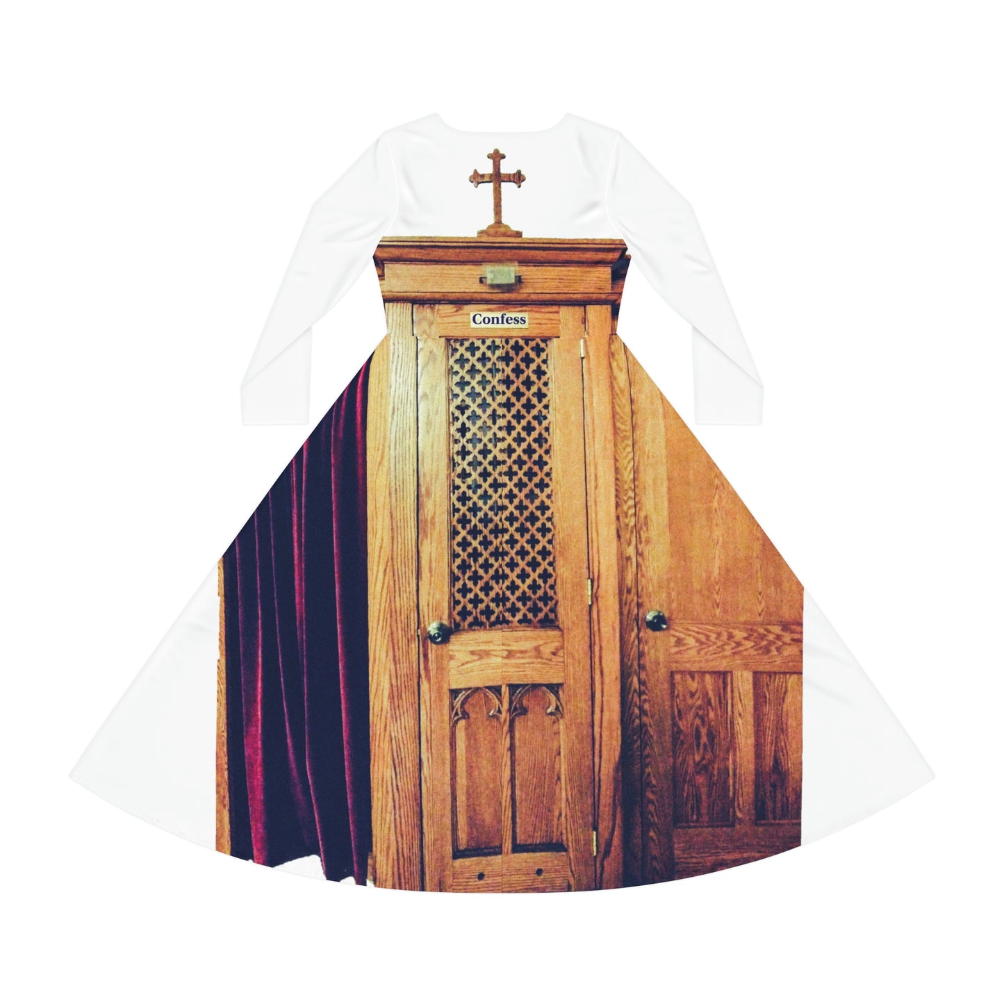 Constant Confessional Long-sleeved Dress