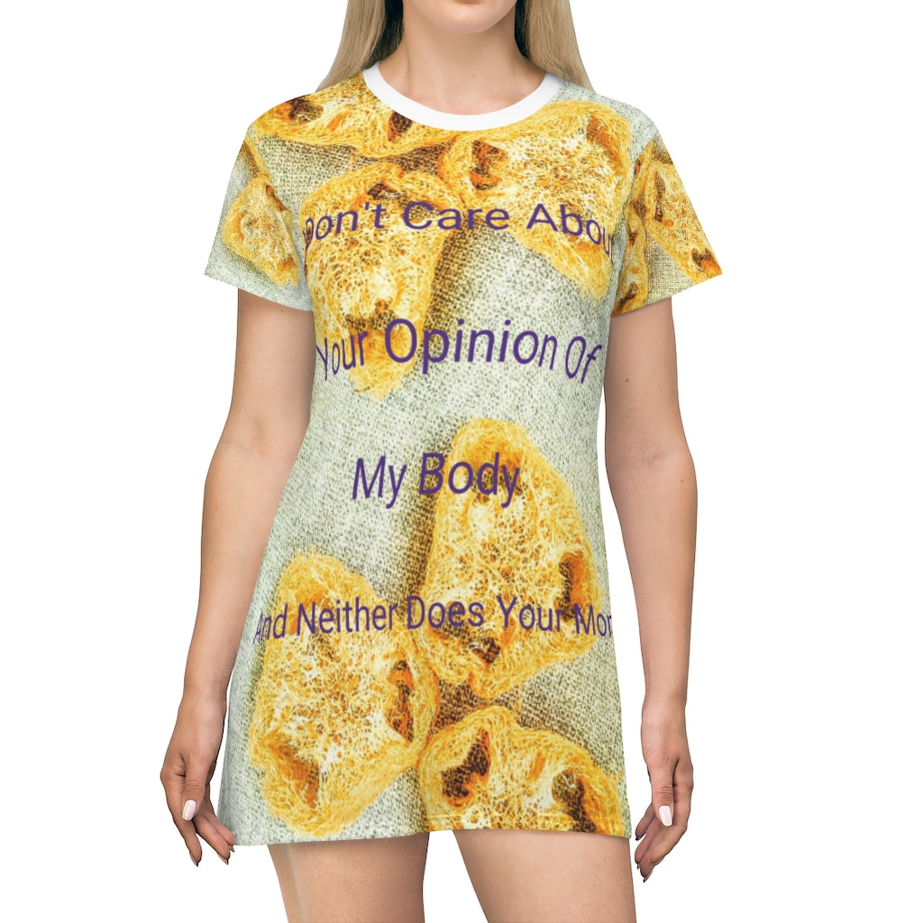 Coarse T-shirt Dress Explicit