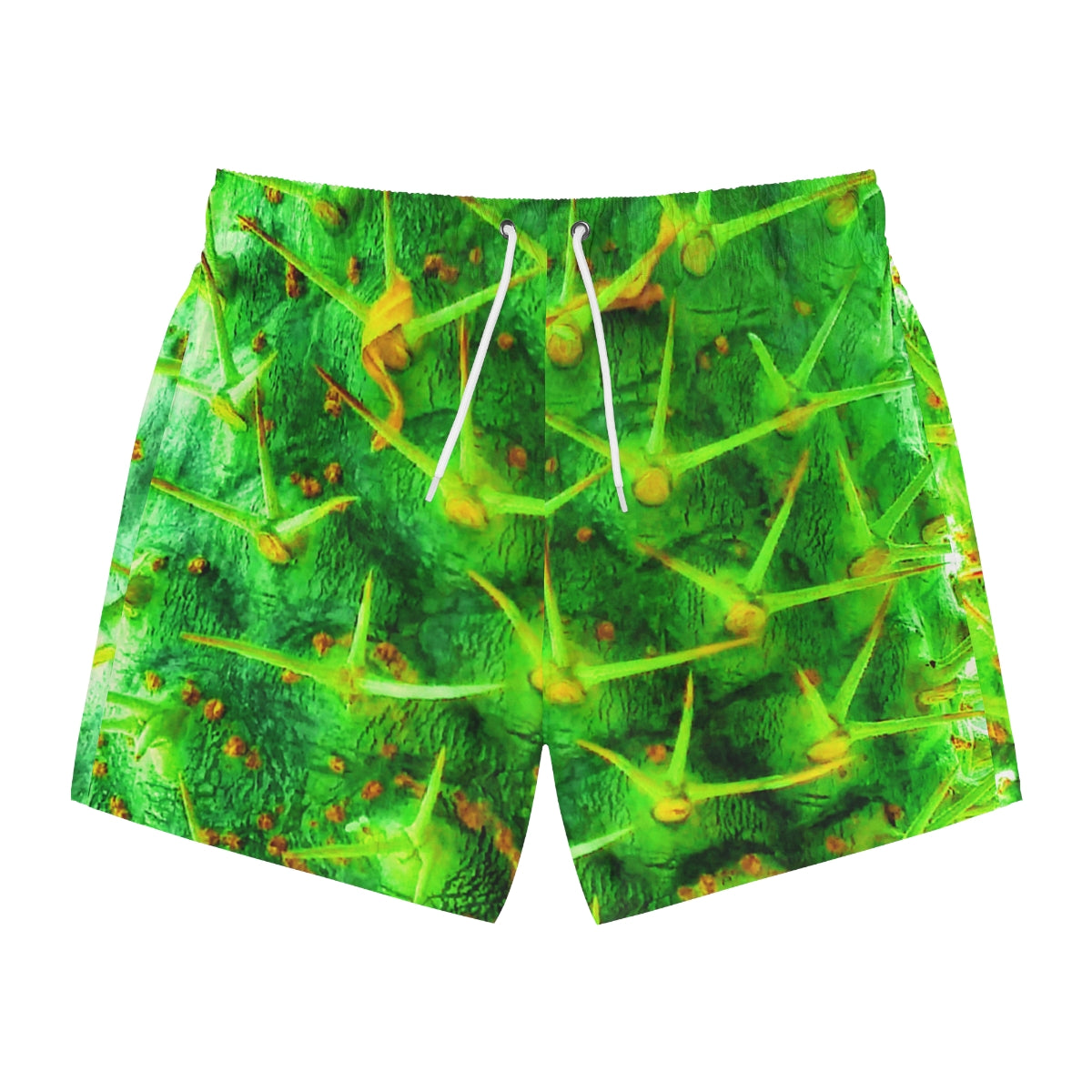 Prickly Objectification Barrier Swim Trunks