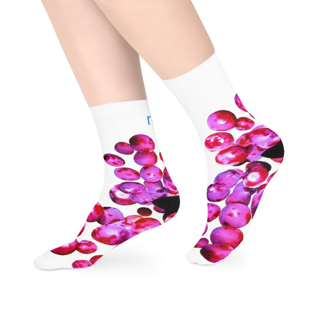 Soles Crushing Grapes Socks