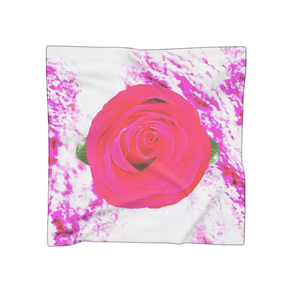 Varicose Rose Polyester Scarf