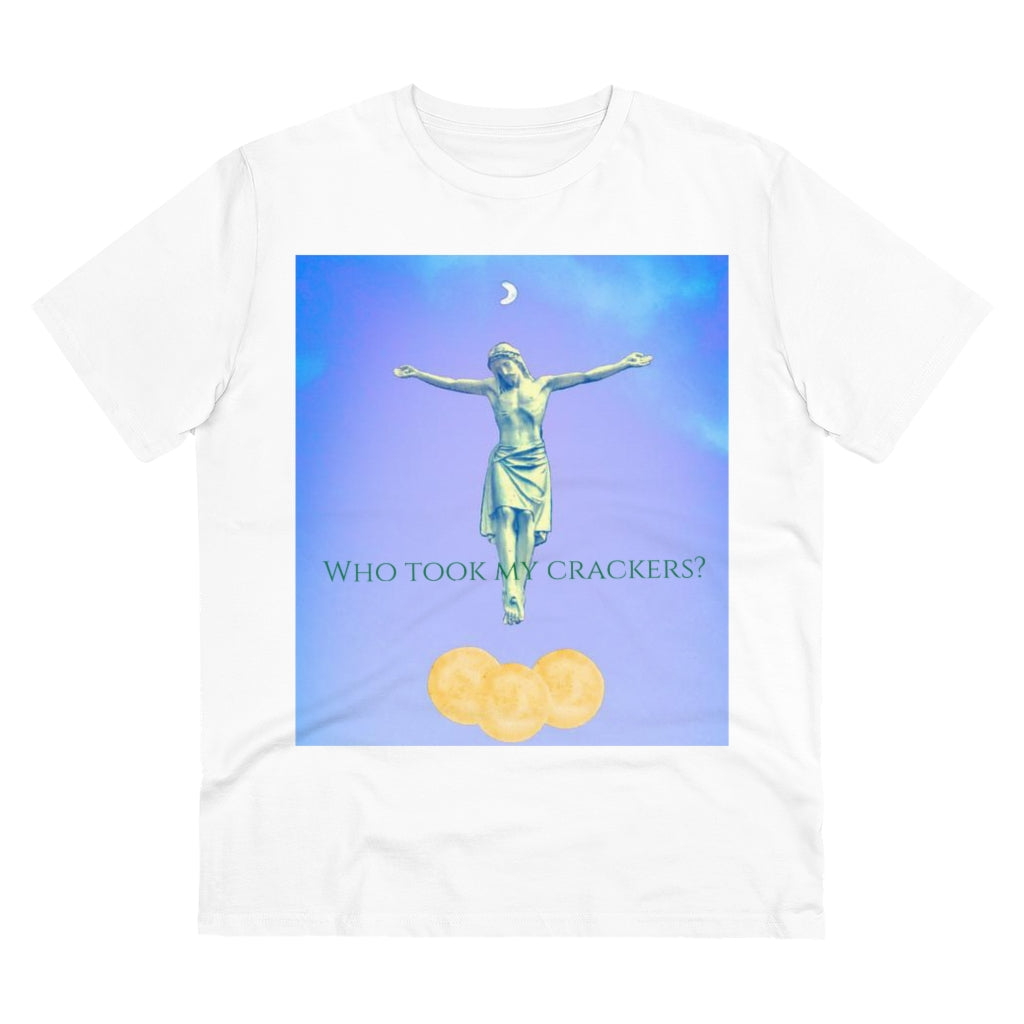 "Who took my crackers?" Organic T-shirt - Unisex