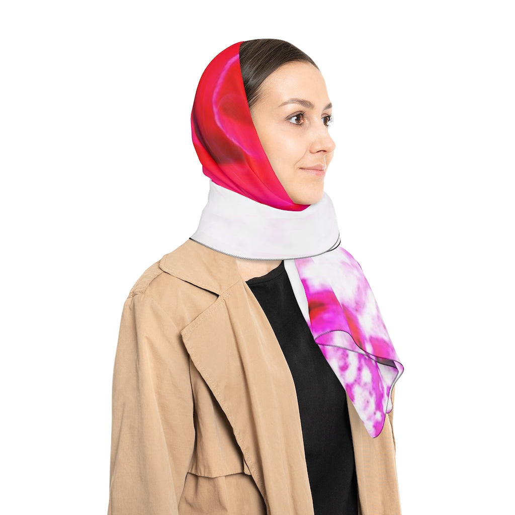 Varicose Rose Polyester Scarf