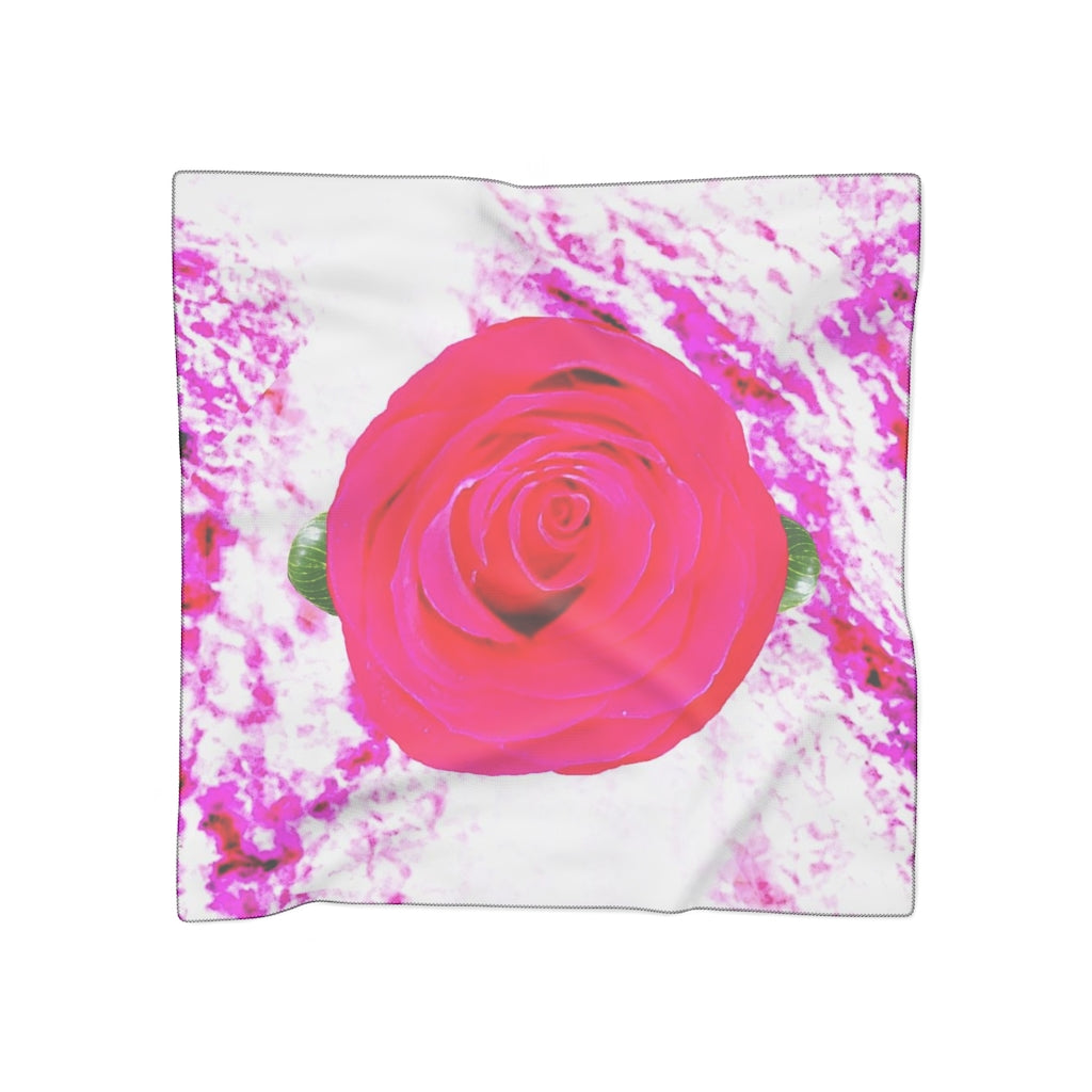 Varicose Rose Polyester Scarf