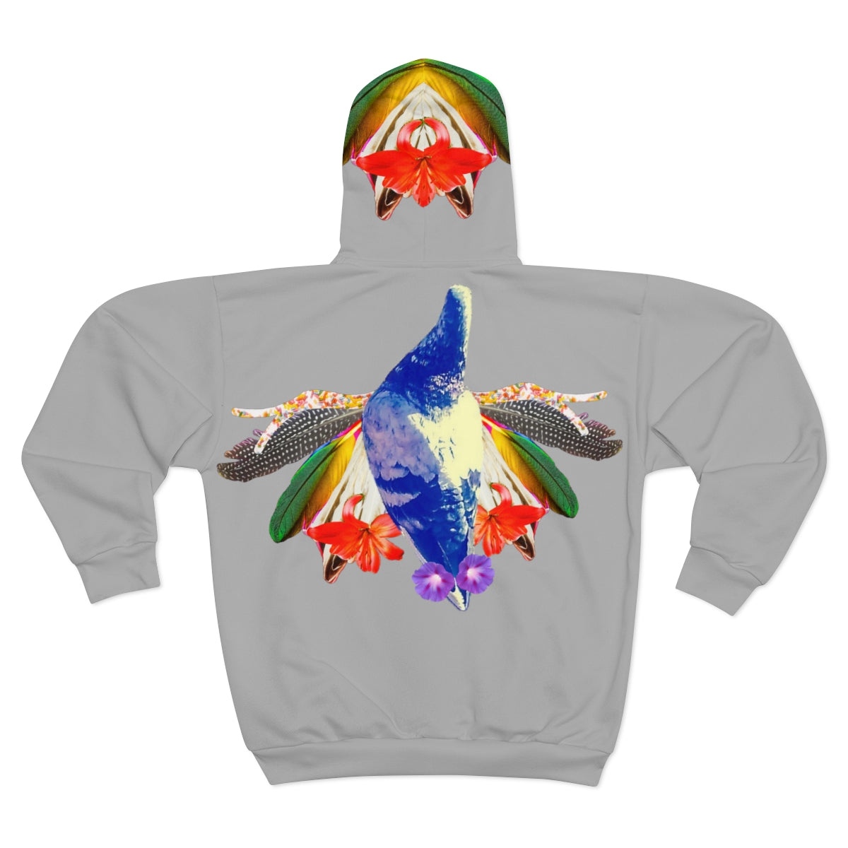 Pigeon Phoenix Zip Hoodie (All genders)